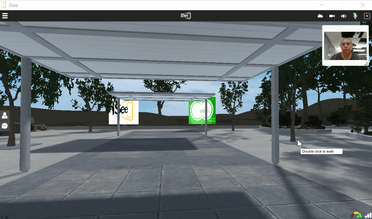Virtual Video Conferencing in action. iSee is a collaboration platform transforming distance education