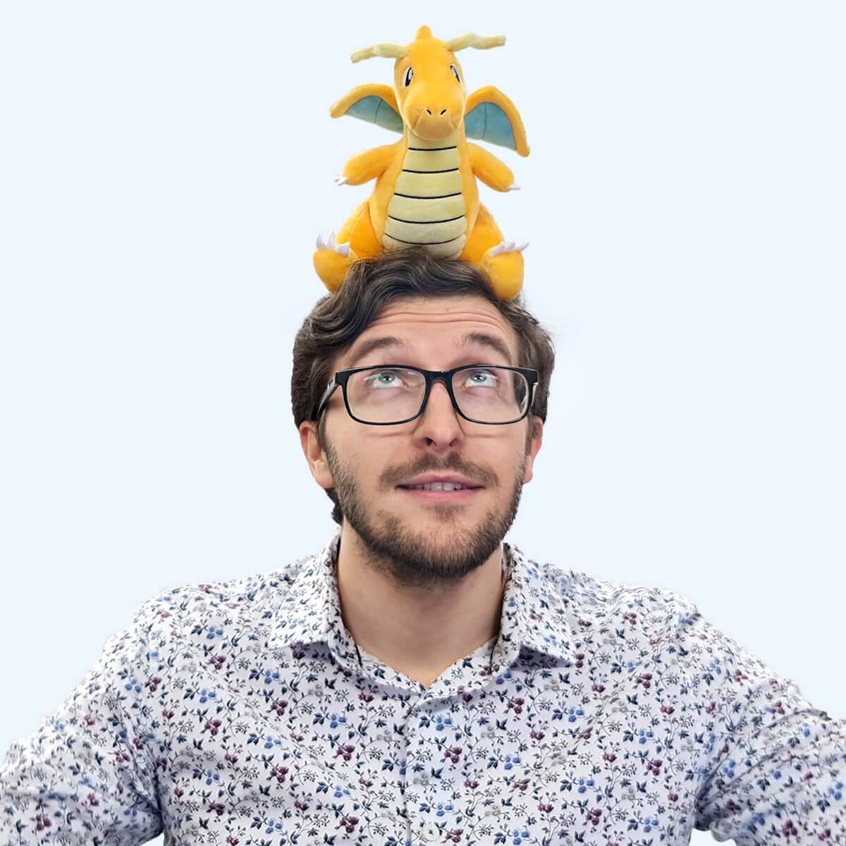 A headshot of an employee from Chaos Theory Games.