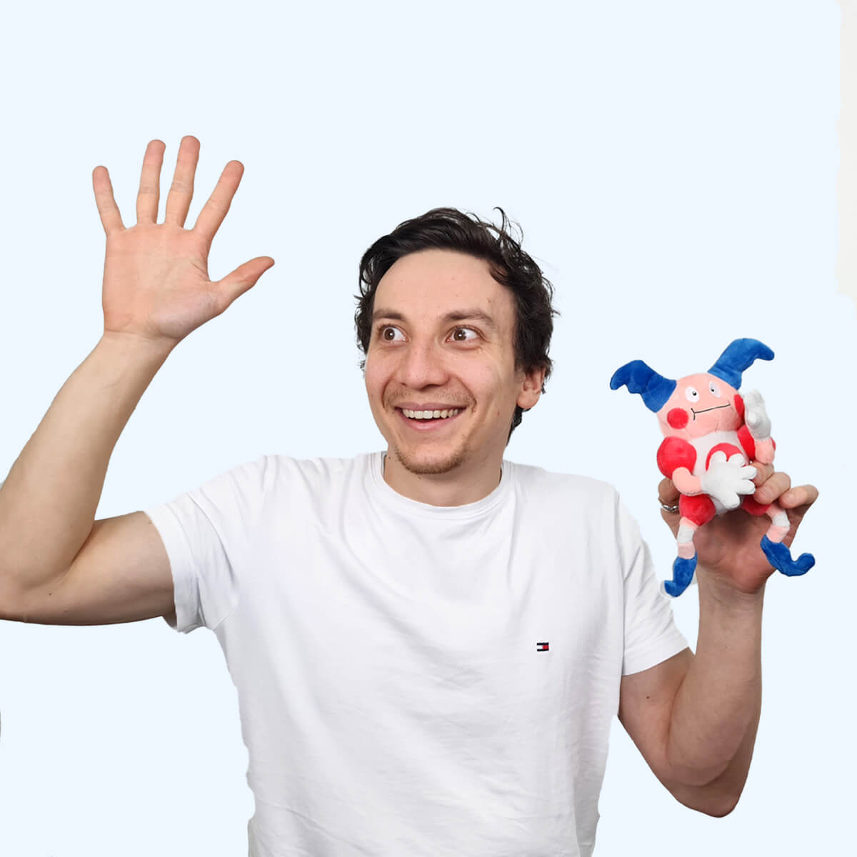 A headshot of an employee from Chaos Theory Games.