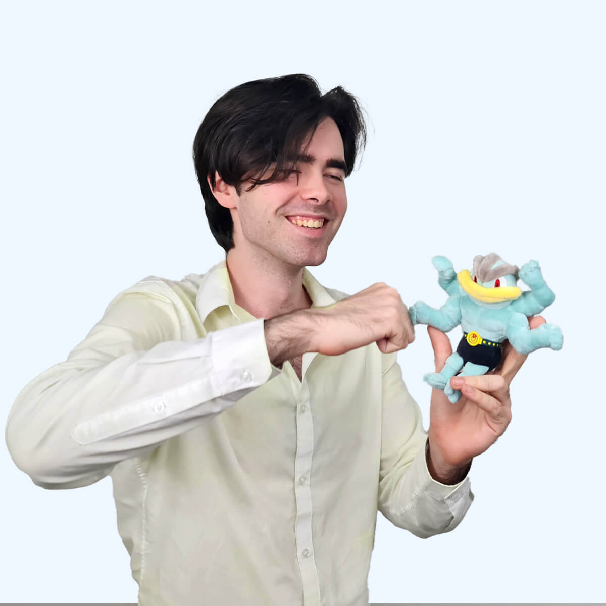 A headshot of an employee from Chaos Theory Games.