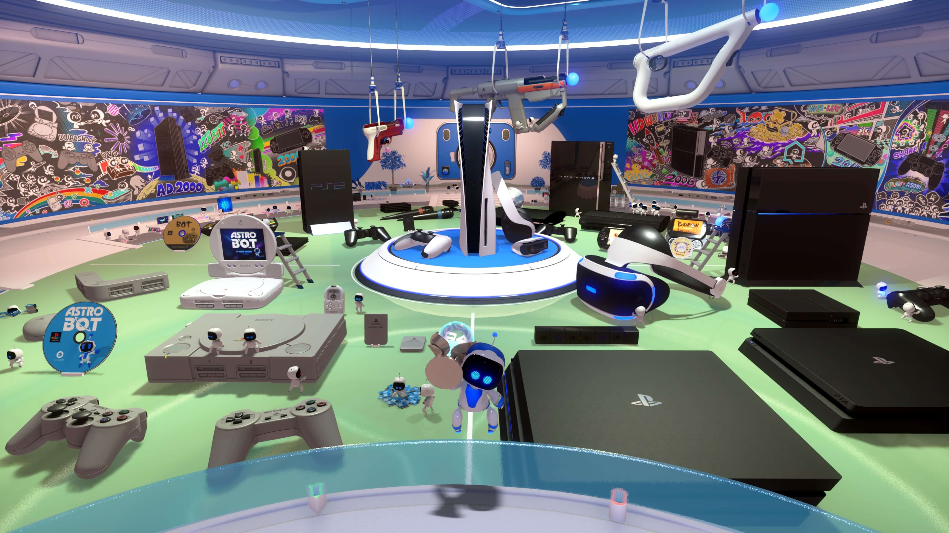 A screenshot of Astro's Playroom and how it boosted PS5 sales