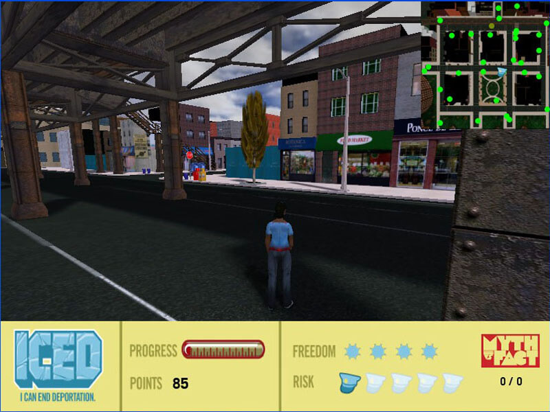 An example of how organisations can use games to spread awareness