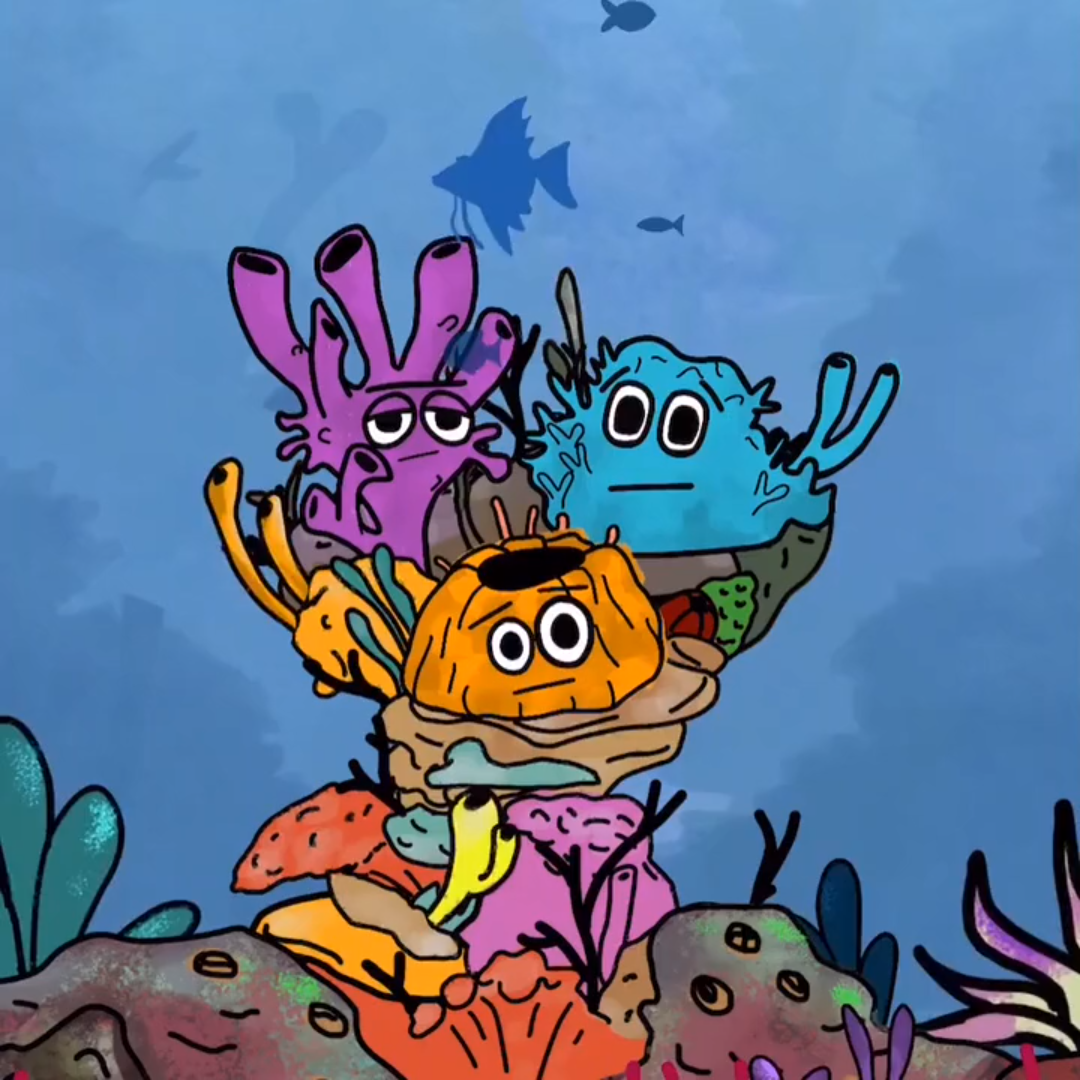 Bleached Az the mobile arcade game is based on the Beached Az series. Developed by Chaos Theory Games: Thumbnail of Tony, Pete, Oscar. Great Barrier Reef Corals in a Mobile Game. 