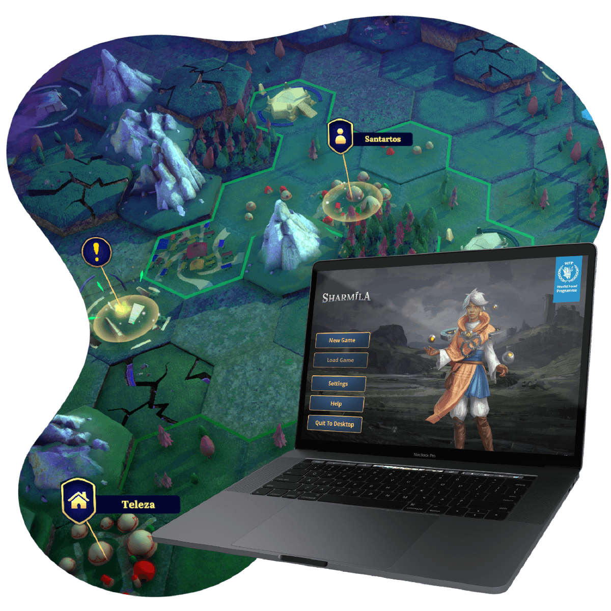 Sharmila is a training game developed to help educate World Food Programme employees and cooperating partners on how to better apply a protection and accountability lens to their work.