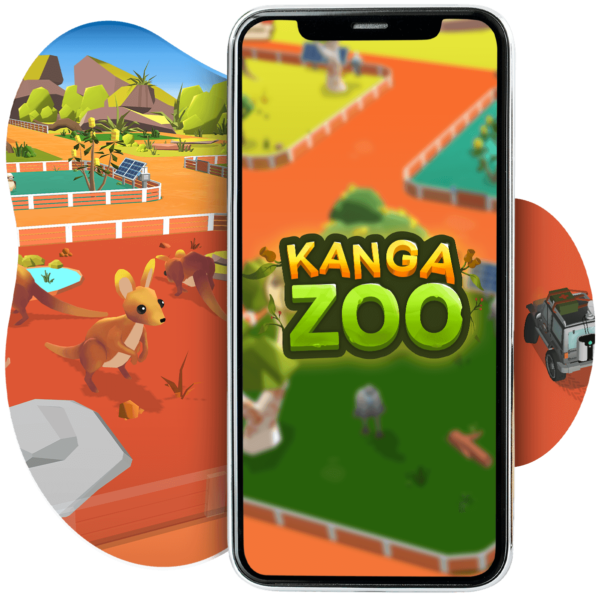 Thumbnail image of KangaZoo, a mobile simulation game that promotes the beauty and diversity of Australian wildlife. Developed by The Department of Foreign Affairs and Trade, Pentaquest and Chaos Theory