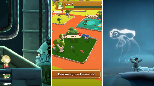 screenshot examples of environmental games