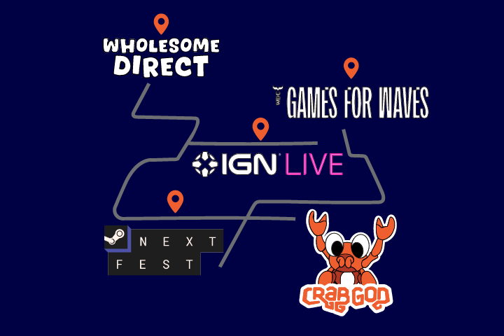 Chaos Theory Games leads up their games Crab God's launch with many events.