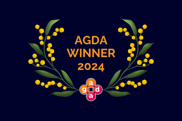 Chaos Theory Games, Sydney based game development studio, wins Studio of the Year at the AGDA's 2024