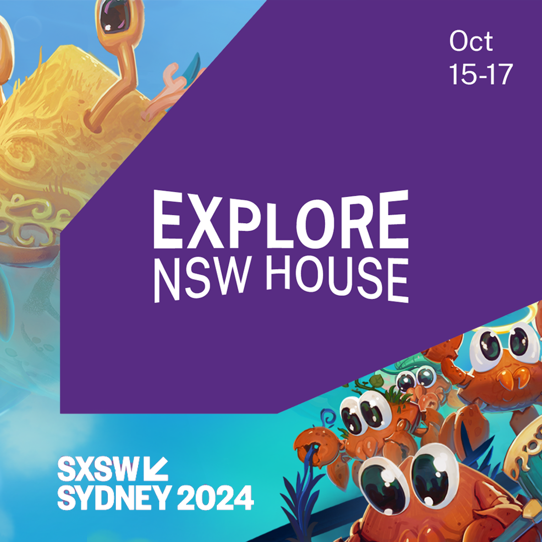 Crab God showcase at the NSW House by the NSW Government 